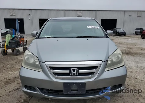 2007 Honda Odyssey Exl из США, поврежденный, VIN 5FNRL38647B019669